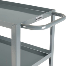 Steel Utility Cart w/3 Tray Shelves 1200 lb Capacity 36"L x 24"W x 35"H 800458