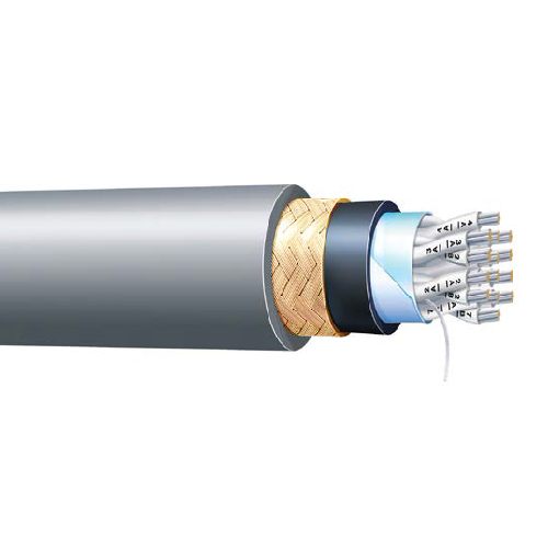 7 Triad 1.0 mm² JIS C 3410 250V RCOP(OS) Shipboard Flame Retardant Instrumentation Cable