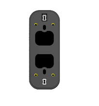 Doorbell Angled Mounting Brackets DB11-BK-USA