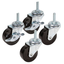 2" Industrial Rubber Casters - Set of 4 Econoco ACT4041SET