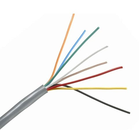 Alpha Wire Multi Conductor 300V Unshielded PVC Jacket Communication Control Industrial Cable