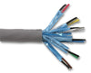 Alpha Wire 58114 22 AWG 4 Conductor 300V Foil PPVC Jacket Communication Control Industrial Cable