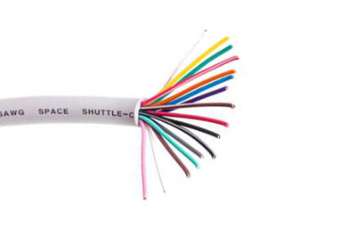 Alpha Wire 881808 18 AWG 8 Conductor Unshielded PVC Insulation 300V Communication and Control Cable
