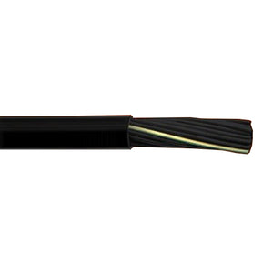Alpha Wire XM1822K 18 AWG 22 Conductor Black Unshielded PVC Insulation 600/1000V Industrial Series XM Flex Control Cable
