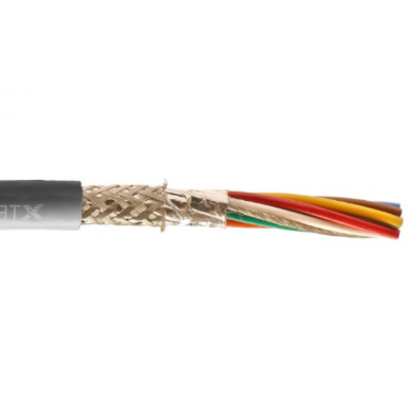 Alpha Wire 5120/40C 24/40 24 AWG 40 Conductors 300V SupraShield Premium Foil Braid SR-PVC Insulation Xtra Guard Performance Cable
