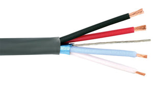 West Penn AQC373 22 AWG 3 Pair Solid Water Resist Unshielded/Shielded Security Cable
