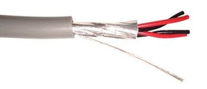 Belden 9512 22 AWG 2 Pair TC Foil Shield PVC Insulation Chrome 300V PLTC Cable