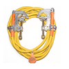 2.4” Type “C” Smooth Jaw Clamps with 4/0 Aluminum Cable AI-000515