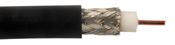14 AWG RG11 Copper Clad Steel Direct Burial Quad Shield Coaxial Cable