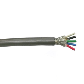 BELDEN 8424 20 AWG 4 CONDUCTOR BRAID SHIELD LOW-IMPEDANCE AUDIO CABLE