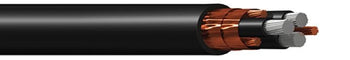 Belden 29534 350 MCM 3C Black BC XLPE Spiral Copper Tape Shielded 2KV VFD Cable