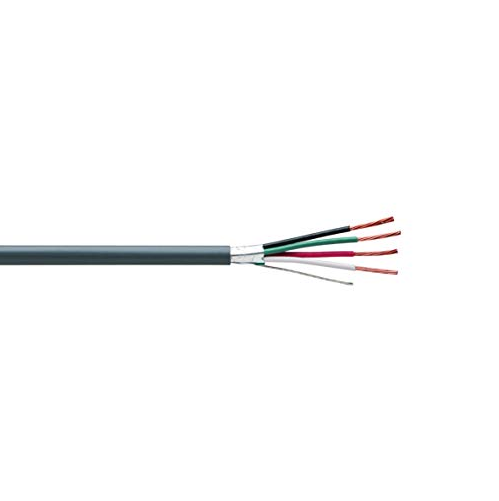 P10055 24 AWG 3 Conductor Non Plenum Shielded Annealed TC Jacket Gray PVC Computer Cable