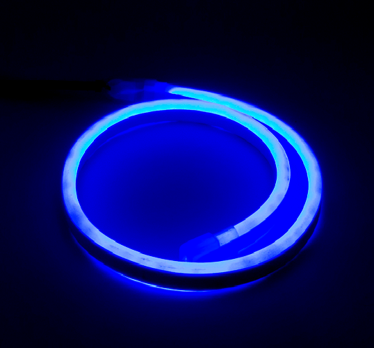 Neon-style Line Voltage Flexible Led Strip Lights 1.5W 40K 120VAC 60 per foot Lumens