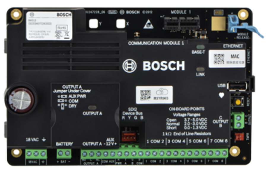 Bosch B6512 Control Panel