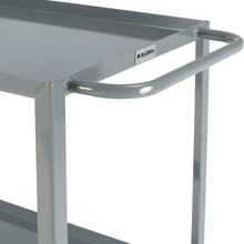 Steel Utility Cart w/2 Tray Shelves 1200 lb Capacity 48"L x 24"W x 35"H 800461
