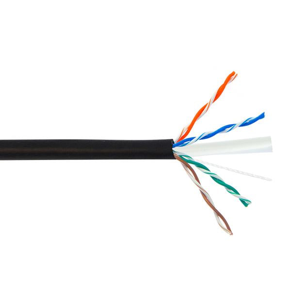 1000' 23 AWG 4P Category 6 Solid Bare Copper Direct Burial Unshielded Twisted Pair Cable 6OUT234RX