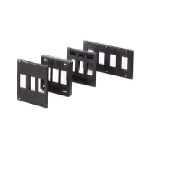Faceplate, Multimedia; 3 Ports OPTICAL FAP302