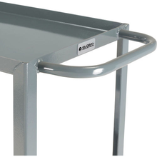 Steel Utility Cart w/2 Tray Shelves 1200 lb Capacity 30"L x 18"W x 35"H 800453