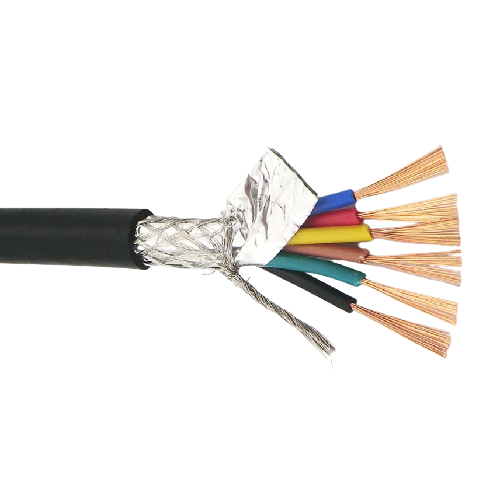 Wet Location Stranded Bare Copper Shielded Waterblock PVC 300V Direct Burial Cable