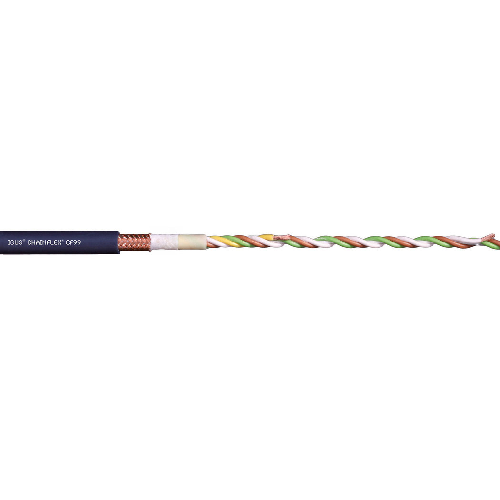 Igus CF99-02-04 24 AWG 4C Stranded Special Alloy Shielded Braid TPE 300V Chainflex® CF99 Control Cable