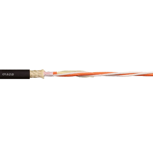 Igus Chainflex® CFLG-LB Gradient Glass-Fiber Multimode Shielded Aramid Braid TPE Optical Cable