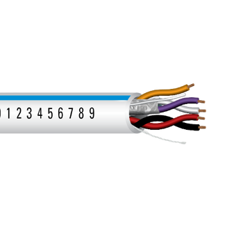 12 AWG 2C 18 1C 22 1P 19/16/7TC Stranded BC Plenum Al Mylar Low Smoke PVC 300V Lighting Control Cable