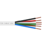 Wavenet CC1806UPWH2 18 AWG 6C Stranded Bare Copper Unshielded CMP Low Smoke FR PVC Control Cable