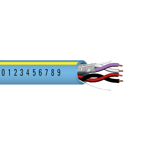 Lutron Stranded Bare Copper Riser Al Mylar PVC Jacket 300V Lighting Co