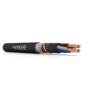 Sumsave® AS NHCH Bare Copper Shielded Thermoplastic 0.6/1kV Screened Cable