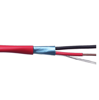 Wavenet Solid Bare Copper FPLR Shielded PVC Fire Alarm Cable