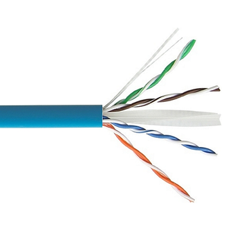 Wavenet 6E04FPXX2 23 AWG 4P Solid Bare Copper Shielded CMP FR PVC 600MHz Category 6E Cable