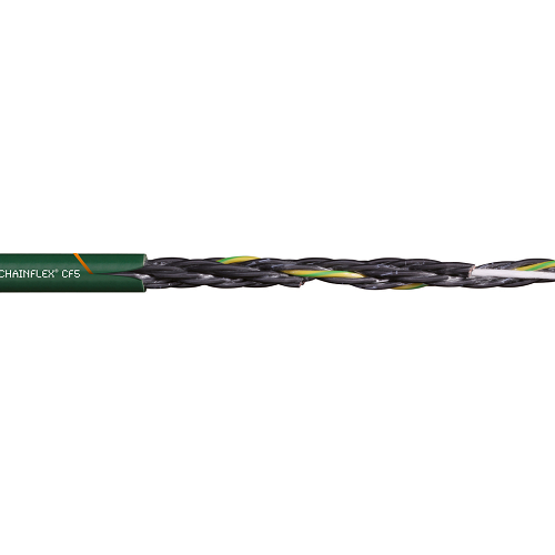 Igus CF5-07-03 18 AWG 3C Bare Copper Unshielded Heavy Duty PVC 600V Chainflex® CF5 Control Cable