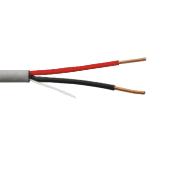 12 AWG 2C 105/34 Strand High Bare Copper Unshielded Riser CL3R PVC 300V Audio Outdoor Cable