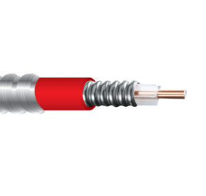 Air Dielectric Low Loss Plenum Corrugated Copper Continuous Welded SmartGuard Coaxial Cable