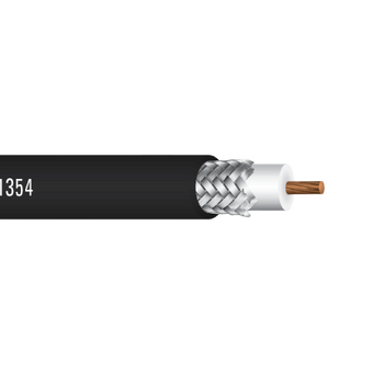 RG8/U Riser Solid Bare Copper 50Ohms Al PE TC Braid PVC Wireless Broadcast Cable