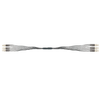 Igus CFLG.LB Connector AB-LC Multimode Gradient Glass Harnessed Fiber Optic Cable