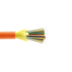 18 AWG 2P 8 Fiber Stranded BC Tight Buffer Fiber Riser OS2 40V-Series FR PVC PowerPipe Oval Hybrid Cable