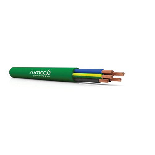 Sumsave® 103600010580500 300 MCM 1C Bare Copper Unshielded Halogen-Free Polyolefin AS DZ1-K 0.6/1kV Flexible Cable