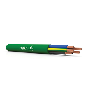 Sumsave® 103600040240500 10 AWG 4C Bare Copper Unshielded Halogen-Free Polyolefin AS DZ1-K 0.6/1kV Flexible Cable