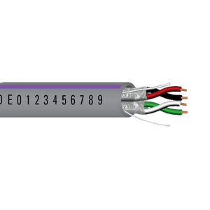 Security Strand BC Individually Shielded Al Mylar CMR PVC Access Control Cable