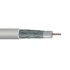Wavenet RG6QPWH4 18 AWG 1C Solid Copper Clad Steel RG6 Quad Shielded CMP CATV 75Ohm Coaxial Cable