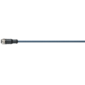 Igus Chainflex® CF.INI CF9 Straight M12 x 1 Bare Copper Unshielded TPE Sensor/Actuator Cable