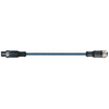 Igus MAT90410312 22 AWG 4C Straight M12 x 1 Socket/Pin Bare Copper Unshielded TPE 2M Chainflex CF.INI CF9 Linking Cable