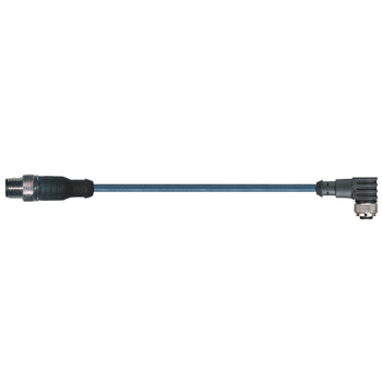 Igus MAT90410344 22 AWG 5C Straight M12 x 1 Socket/Pin Bare Copper Unshielded TPE 10M Chainflex® CF.INI CF9 Linking Cable