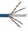23 AWG 4P Solid BC Twisted Shielded CMR 250MHz 100BASE-TX PE Category 6 Ethernet Cable