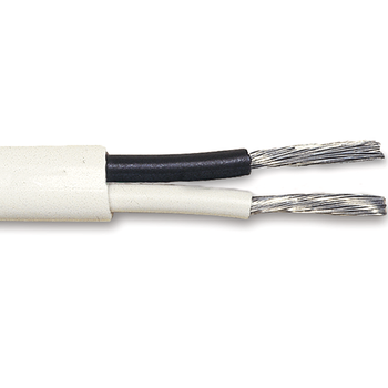 Waytek MC10-2 10 Gauge 2C Stranded Tinned Copper Unshielded White PVC 600V Marine Cable