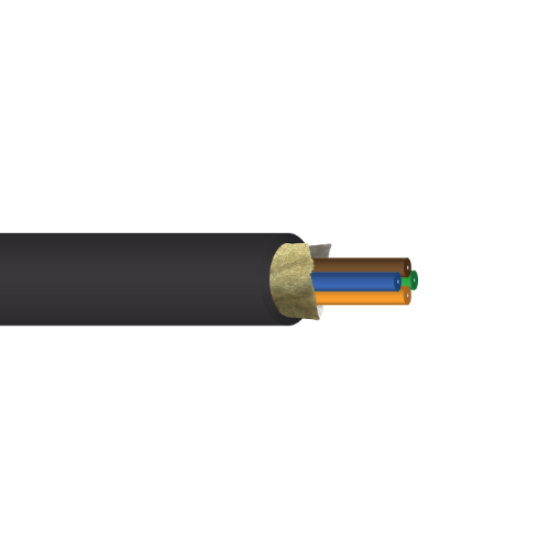Fiber Multimode 62.5/125µm Tight Buffered Optical Low Smoke PVC Indoor / Outdoor Cable