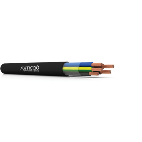 Sumflex® 101300040450000 3/0 AWG 4C Bare Copper Unshielded PVC DV-K 0.6/1kV Flexible Cable