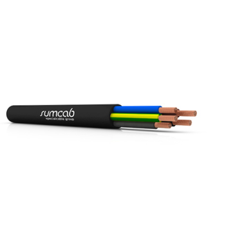 Sumflex® 101200010200000 16 AWG 1C Bare Copper Unshielded XLPE PVC RV-K 0.6/1kV Flexible Cable