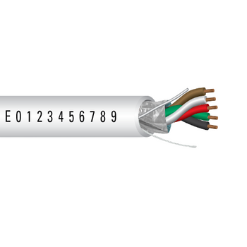 Cable control 2 hilos calibre 18 awg c/cubierta PVC resistente al